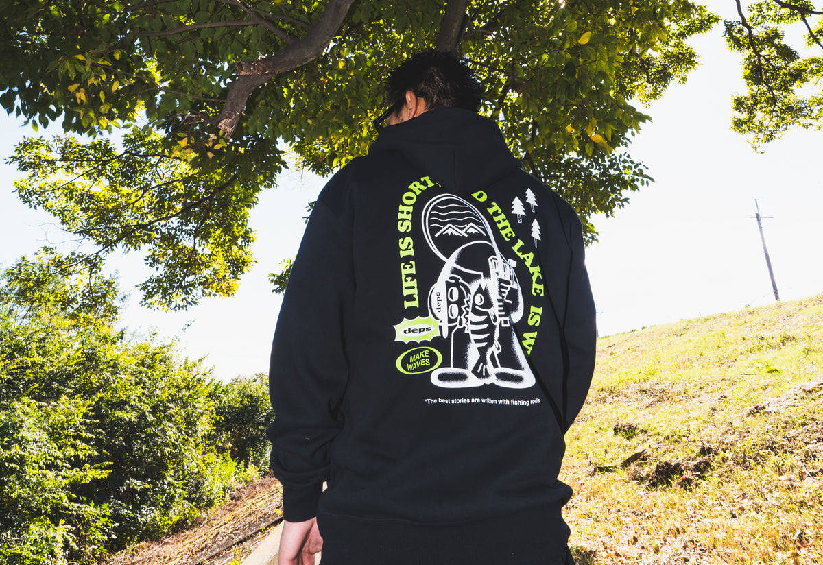 deps BASS FISHING FREAK HOODIE限定販売品 deps BASS FISHING FREAK HOODIE限定販売品