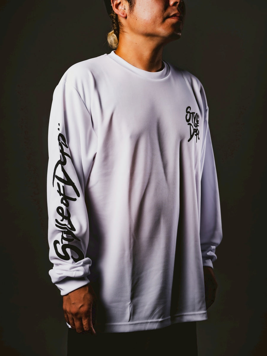 deps DRY MESH L/S TEE【WHITE】 – DEPS online