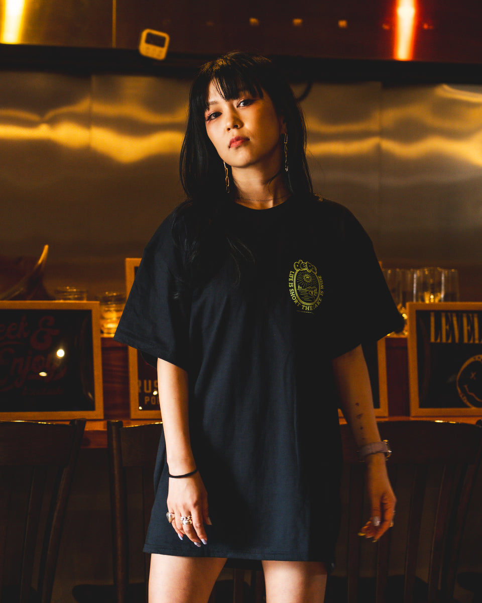 deps LIFE IS SHORT TEE【WHITE】 – DEPS online