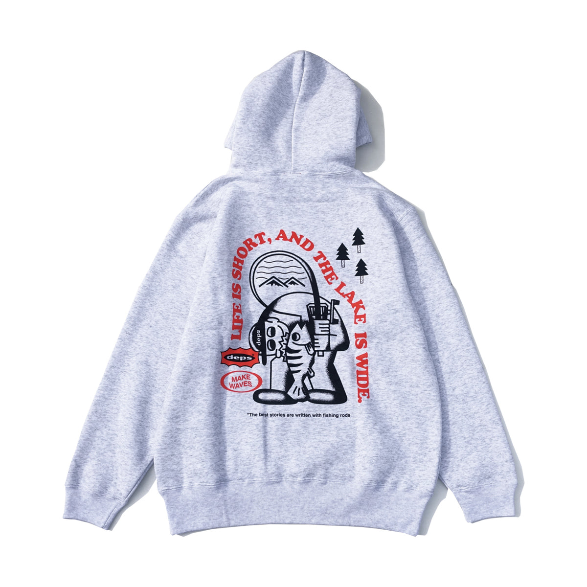 deps BASS FISHING FREAK HOODIE限定販売品 deps BASS FISHING FREAK HOODIE限定販売品