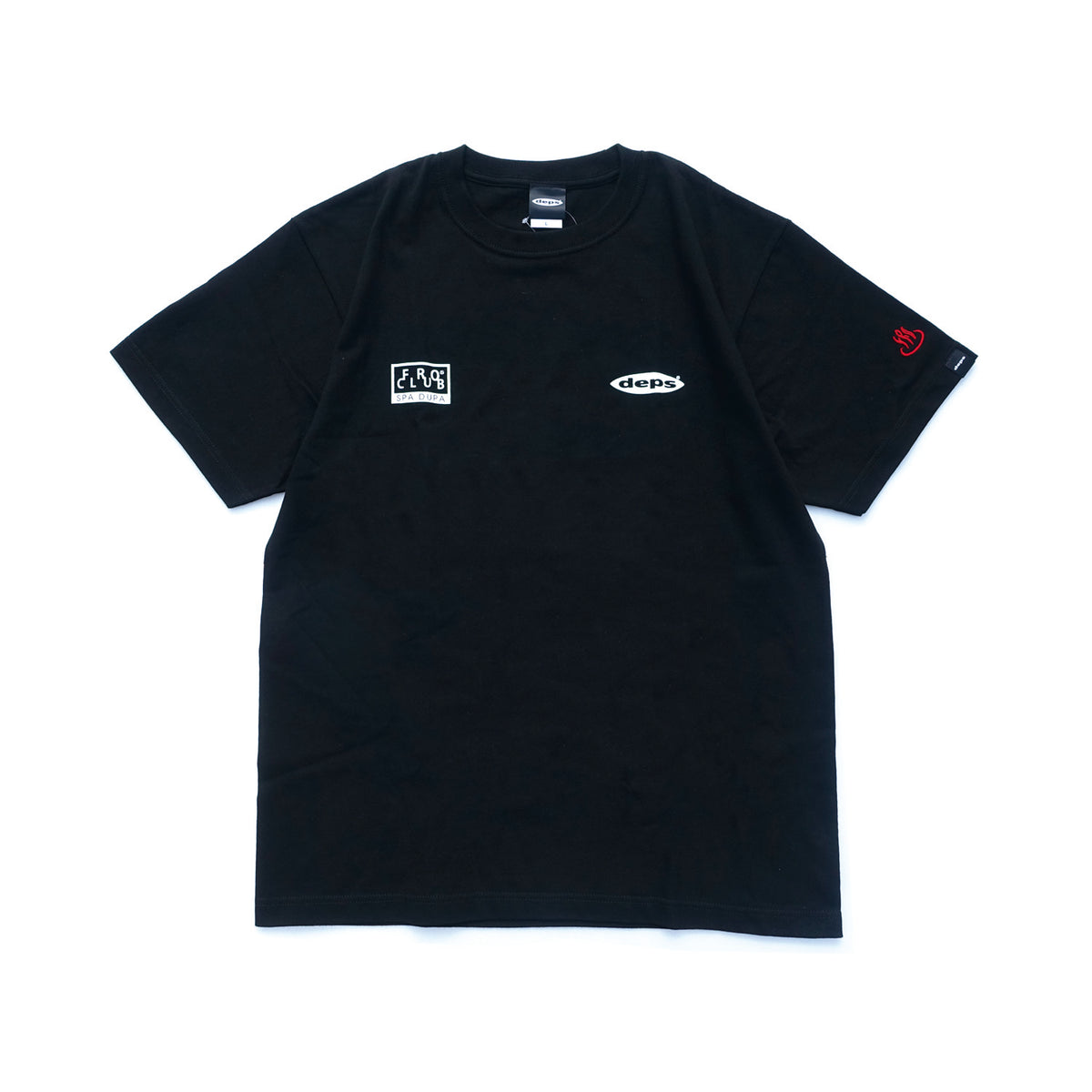 deps×FRO CLUB BATH TEE【BLACK】 – DEPS online