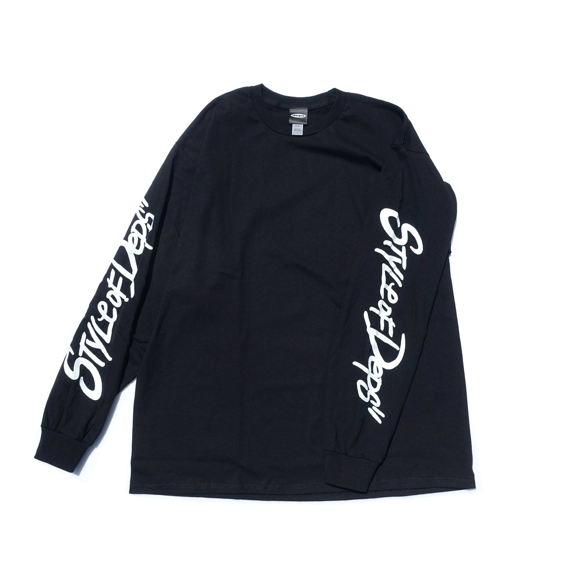 deps L/S TEE【BLACK】