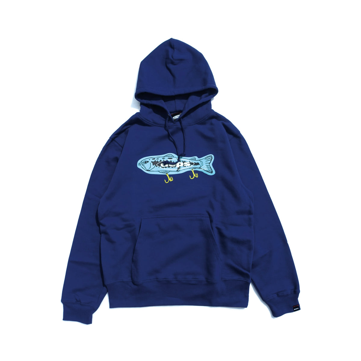 deps feat.HIROAKI USHIODA SLIDE SWIMMER HOODIE【NAVY】 – DEPS online