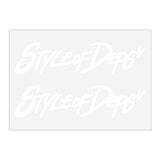 STYLE OF DEPS CUTTING STICKER TYPE-A
