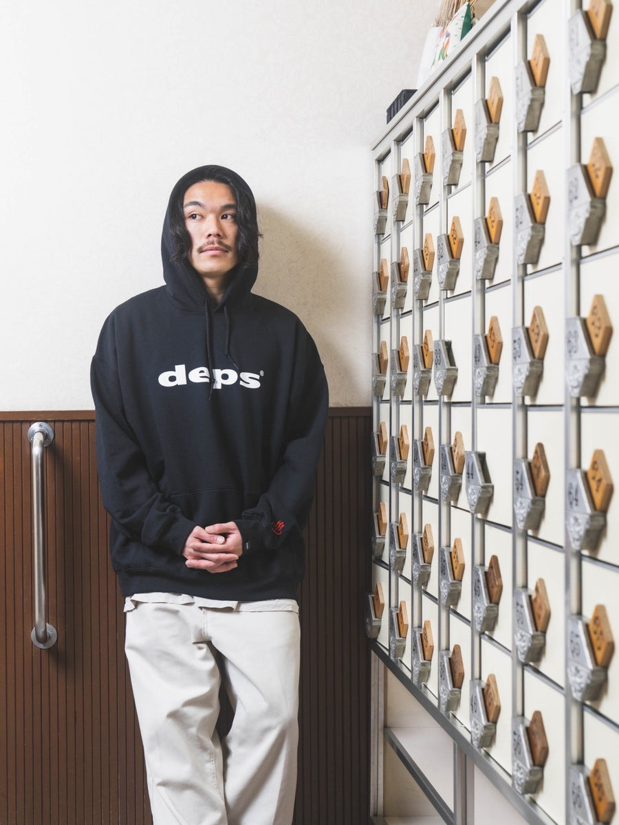 deps デプス　パイルスウェットフーディー 黒 Mサイズ 新品未使用品 deps×FROCLUB HOODIE【BLACK】 – DEPS online