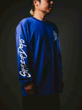 deps DRY MESH L/S TEE【BLUE】