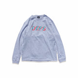 deps SHUTTER LOGO L/S TEE【GRAY】