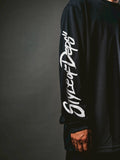 deps DRY MESH L/S TEE【BLACK】