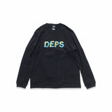 deps SHUTTER LOGO L/S TEE【BLACK】