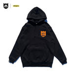 DEPS BRGD RFEO HOODY【BLACK/ORANGE】