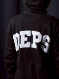 deps ARCH LOGO ZIP UP HOODIE【BLACK】