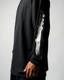 deps MOTION LOGO DRY L/S TEE【BLACK】