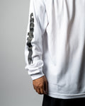deps MOTION LOGO DRY L/S TEE【WHITE】