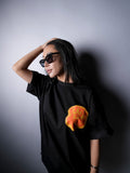 deps DRAW CODE TEE【BLACK】