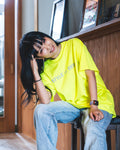 deps NEON COLOR TEE【WHITE】