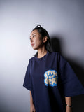 deps DRAW CODE TEE【NAVY】