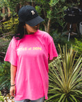 deps NEON COLOR TEE【NEON PINK】