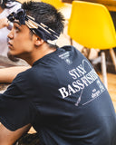 deps STAY BASS FISHING TEE【BLACK】