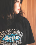 deps PLOP LOGO TEE【BLACK】