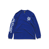 deps DRY MESH L/S TEE【BLUE】