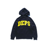 deps ARCH LOGO ZIP UP HOODIE【NAVY】