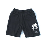 deps BASEBALL LOGO SWEAT SHORTS【BLACK】