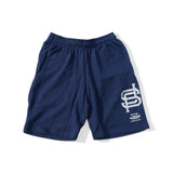 deps BASEBALL LOGO SWEAT SHORTS【NAVY】