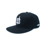 deps BASEBALL LOGO CAP【BLACK×WHITE】