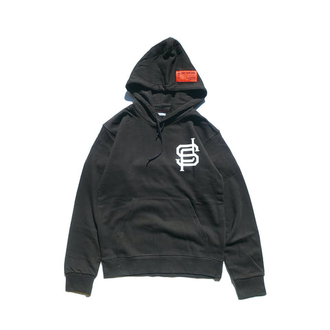deps BASEBALL LOGO HOODIE【BLACK】