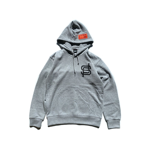 deps BASEBALL LOGO HOODIE【GRAY】