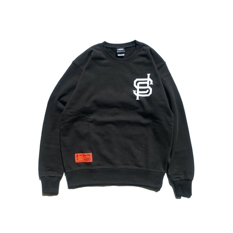 deps BASEBALL LOGO SWEAT【BLACK】