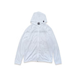 deps MOTION LOGO DRY ZIP HOODIE【WHITE】