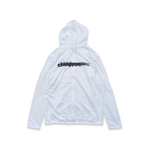 deps MOTION LOGO DRY ZIP HOODIE【WHITE】