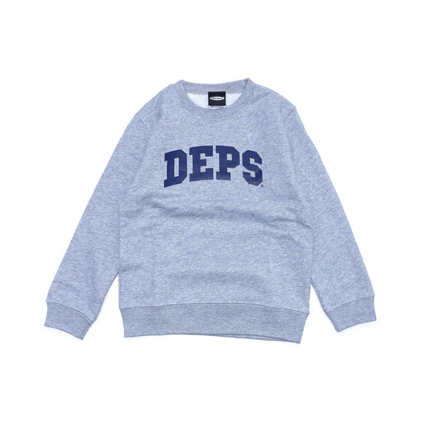 ウェア deps ARCH LOGO S/S SWEAT deps ARCH LOGO KIDZ SWEAT SHIRT【GRAY】 – DEPS online