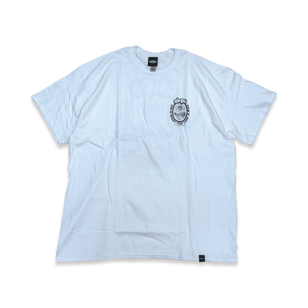 100 ％品質保証 deps LIFE IS SHORT TEE【WHITE】 – DEPS online ウェア