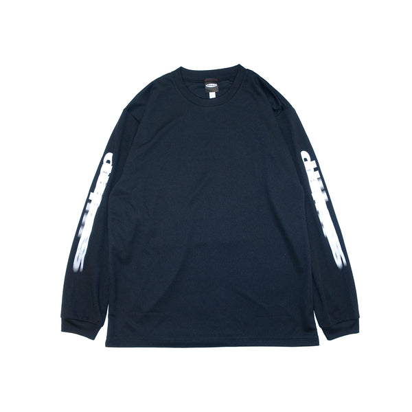 deps MOTION LOGO DRY L/S TEE【BLACK】 – DEPS online