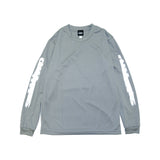 deps MOTION LOGO DRY L/S TEE【GRAY】