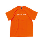 deps NEON COLOR TEE【NEON ORANGE】