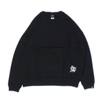 deps PILE SWEAT SHIRT【BLACK】