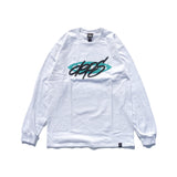deps TAG LOGO L/S TEE【WHITE×MINT】