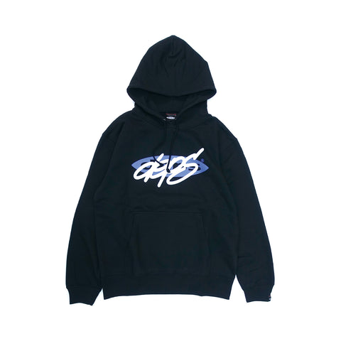 deps TAG LOGO HOODIE【BLACK×PURPLE】