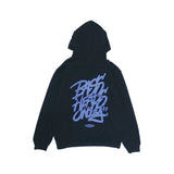 deps TAG LOGO HOODIE【BLACK×PURPLE】