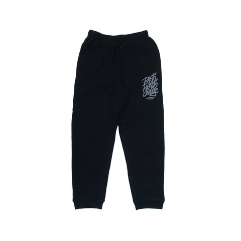deps TAG LOGO SWEAT PANTS【BLACK×GRAY】