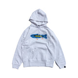 deps feat.HIROAKI USHIODA SLIDE SWIMMER HOODIE【WHITE】