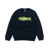 deps feat.HIROAKI USHIODA SLIDE SWIMMER SWEAT SHIRT【BLACK】