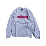 deps feat.HIROAKI USHIODA SLIDE SWIMMER SWEAT SHIRT【GRAY】