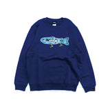 deps feat.HIROAKI USHIODA SLIDE SWIMMER SWEAT SHIRT【NAVY】