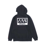 deps × FROCLUB BOX LOGO HOODIE【BLACK】