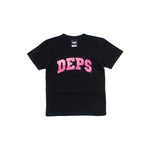 deps ARCH LOGO KIDZ TEE【BLACK×PINK】