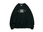 RESPECT & MANNERS L/S TEE【BLACK】